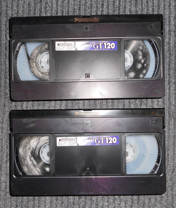 テープ カビ ビデオ